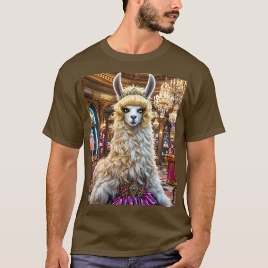 ファンタジーキュートドラマラマクイーン Tシャツ (正面)