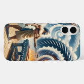 ファンタジーキュートヒロイックグリルパパ Case-Mate iPhoneケース (裏面 (横))