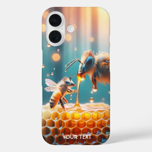 ファンタジーキュートビーズママベビー Case-Mate iPhoneケース (裏面)