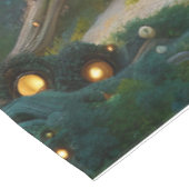 ファンタジーキュートフクロウツリーハウス テーブルクロス (アングル)