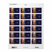 ファンタジーキュートプリズムフェニックスライジング ラベル (フルシート)