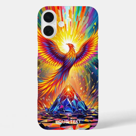 ファンタジーキュートプリズムフェニックスライジング Case-Mate iPhoneケース (裏面)