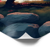 ファンタジーキュートマウンテンサン桜 ポスター (コーナー)