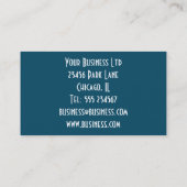 ファンタジーキュートメーンクーンキャット、ファンタジーヴィンテージ 名刺 (裏面)