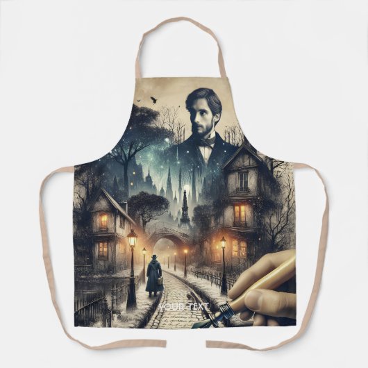 ファンタジーキュートライターパリ通り エプロン (正面)