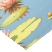 ファンタジーキュートレイクキャット魚釣り テーブルクロス (アングル)