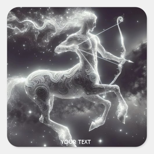 ファンタジーキュート宇宙スターズケンタウル スクエアシール (正面)