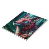 ファンタジーキュート整備士キツネサイボー タイル (側面)