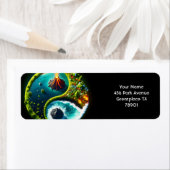 ファンタジーキュート火山陰陽 ラベル (インサイチュ)