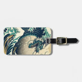 ファンタジーキュート神話竜日本の竜 ラゲッジタグ (正面横)