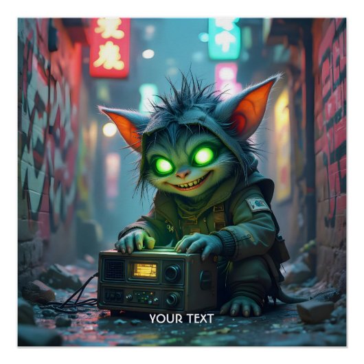 ファンタジーキュート音楽ジョイ通り ポスター (正面)