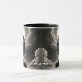 ファンタジーキュート鮮やかなギリシャの神の雲 マグカップ (中央)