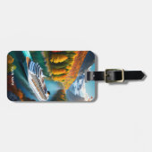 ファンタジーキュート鮮やかなクルーズライナーリバー ラゲッジタグ (正面横)