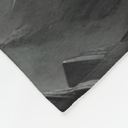 ファンタジーキュート鮮やかな暗黒の怖い天使 フリースブランケット (角)