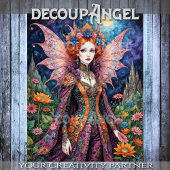 ファンタジークィーンオブガーデンデコパージュ 薄葉紙