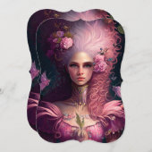 ファンタジークイーンロコレディーフラットカード (正面/裏面)