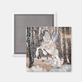 ファンタジークライデールホースフェアリー マグネット (正面/裏面)