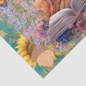 ファンタジークリップアートコラージュ城フローラ蝶 薄葉紙 (詳細)