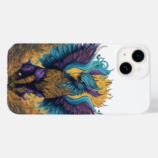 ファンタジークリーチャーと魔法のariPhone / iPadケース Case-Mate iPhoneケース (裏面 (横))