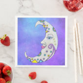 ファンタジークレセントムーンカラフル顔スカイ (インサイチュ)