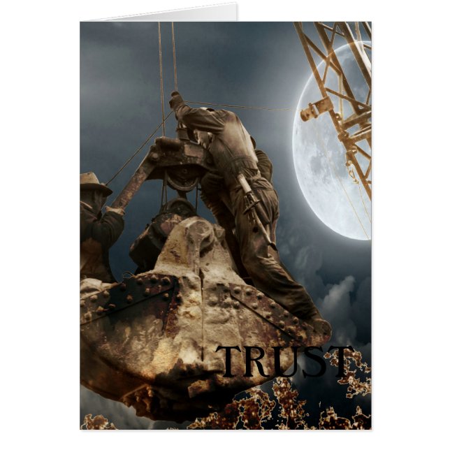 ファンタジークレーン運転士搭乗者のバケットトラストナイト (正面)