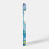 ファンタジーグラフィックアートバタフライ iPhoneケース (左側面)