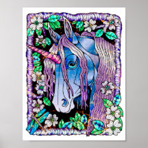 ファンタジーグランジの森の色のアート