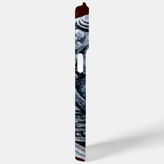 ファンタジーグリフィン付きクロムスカル Case-Mate iPhoneケース (裏面 / 右)