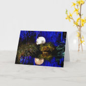 ファンタジーグリーティングカード カード (黄色い花)