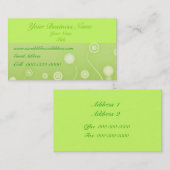 ファンタジーグリーン名刺 名刺 (正面/裏面)