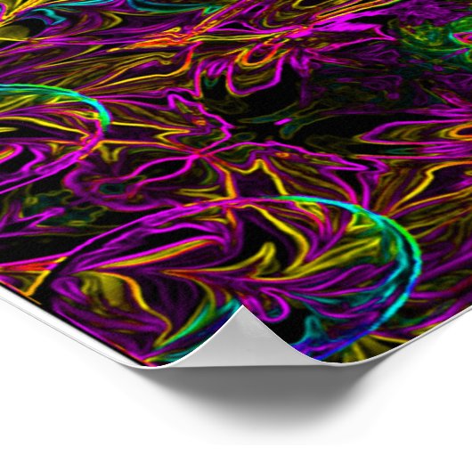 ファンタジーグローポスター1 ポスター (角)