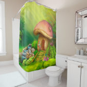 ファンタジーコテージハウス シャワーカーテン (インサイチュ)