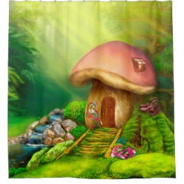 ファンタジーコテージハウス シャワーカーテン