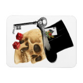 ファンタジーゴシックギャンブラースカルタトゥーデザイン マグネット (横)