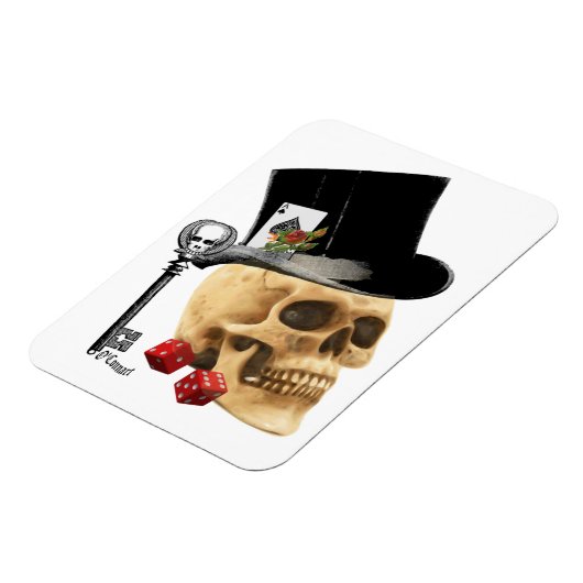 ファンタジーゴシックギャンブラースカルタトゥーデザイン マグネット (左側)