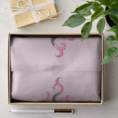 ファンタジーゴシック様式ブラックピンクサン女神顔 薄葉紙 (ギフト)