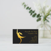 ファンタジーゴールデ飛んでいるンドラゴン 名刺 (スタンド正面)