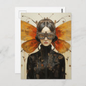 ファンタジーサイエンスフィクション虫 ポストカード (正面/裏面)