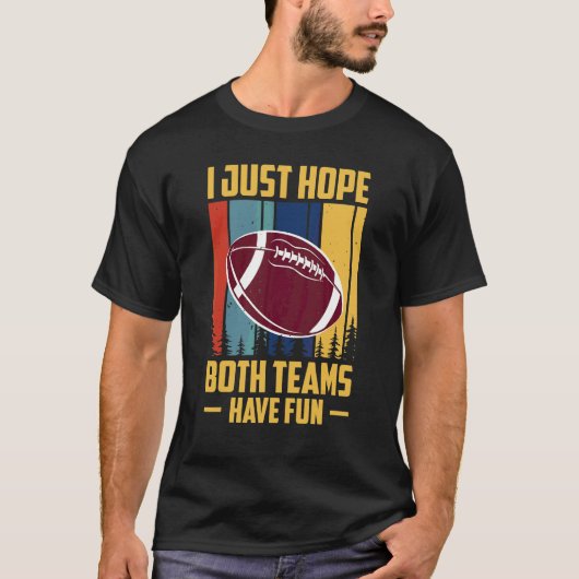 ファンタジーサッカーで楽しんでね Tシャツ (正面)