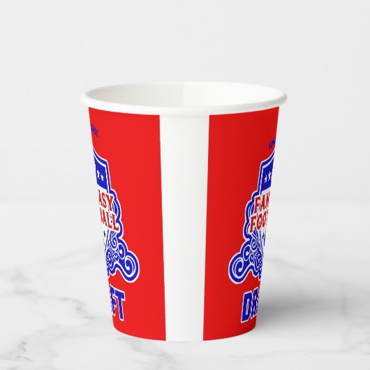 ファンタジーサッカーのエンブ荷車を引くレムパーティー 紙コップ (左)