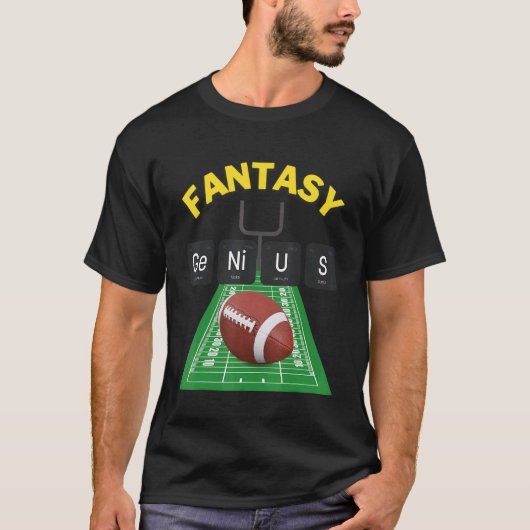 ファンタジーサッカーの天才チャンピオンリーグ選手権大会 Tシャツ (正面)