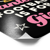 ファンタジーサッカーは女子おもしろいFFL女子 フォトプリント            (角)