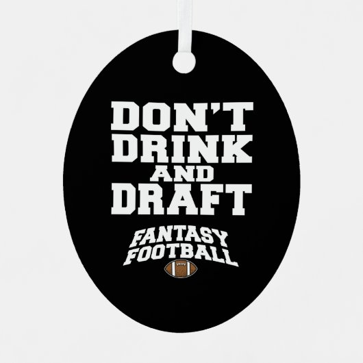 ファンタジーサッカーは飲み物や荷車を引くり メタルオーナメント (正面)