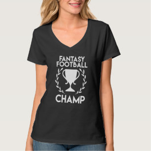 ファンタジーサッカーカッコいいチャンピ最高のーン・リーグ・チームGi Tシャツ