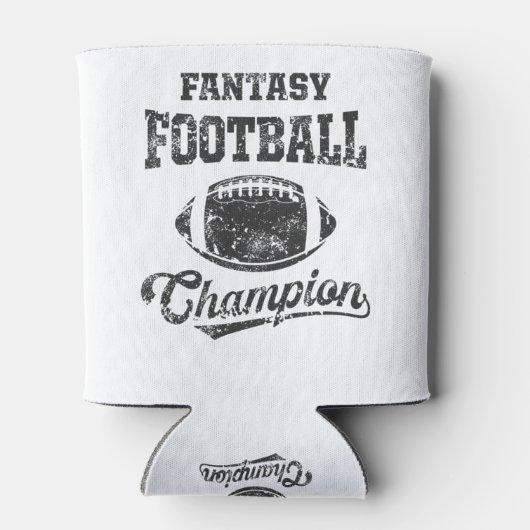 ファンタジーサッカーチャンピオンシャツ女子男性へ男子 缶クーラー (裏面)