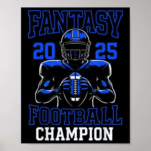 ファンタジーサッカーチャンピオン2025 ポスター (正面)