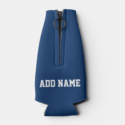 ファンタジーサッカーチャンピオン – 青と黄 ボトルクーラー (裏面)