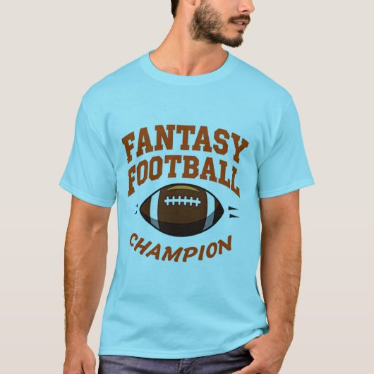 ファンタジーサッカーチャンピオンTシャツパーフェッおもしろいトSe Tシャツ (正面)