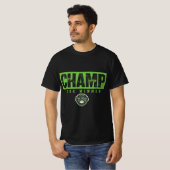ファンタジーサッカーチャンプ二十二勝者 Tシャツ (正面フル)