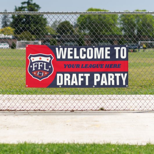 ファンタジーサッカーパーティーへようこそ荷車を引く 横断幕 (インサイチュ)